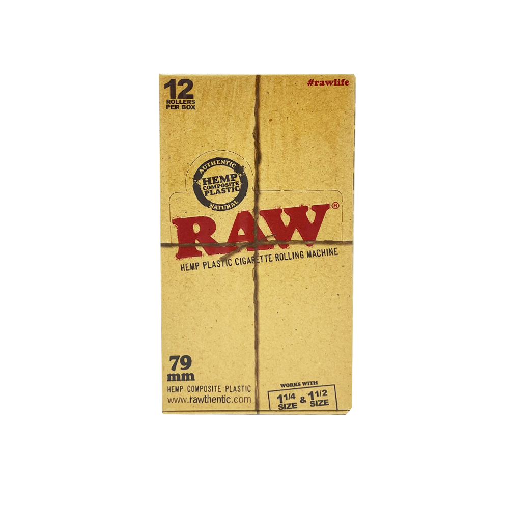 Raw Hemp Plastic Cigarette Rolling Machine (12 Units)