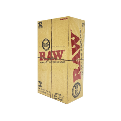 Raw Hemp Plastic Cigarette Rolling Machine (12 Units)