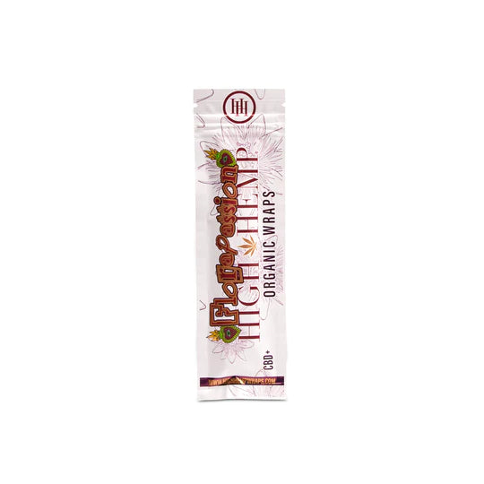 High Hemp Organic Wraps - FloraPassion (25 Pack)