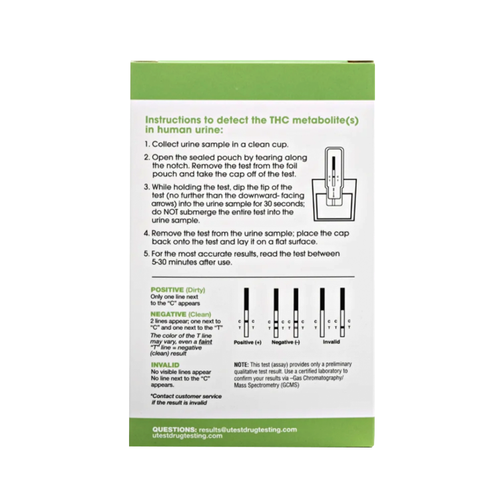 Marijuana THC 50 ng/mL Test Kit