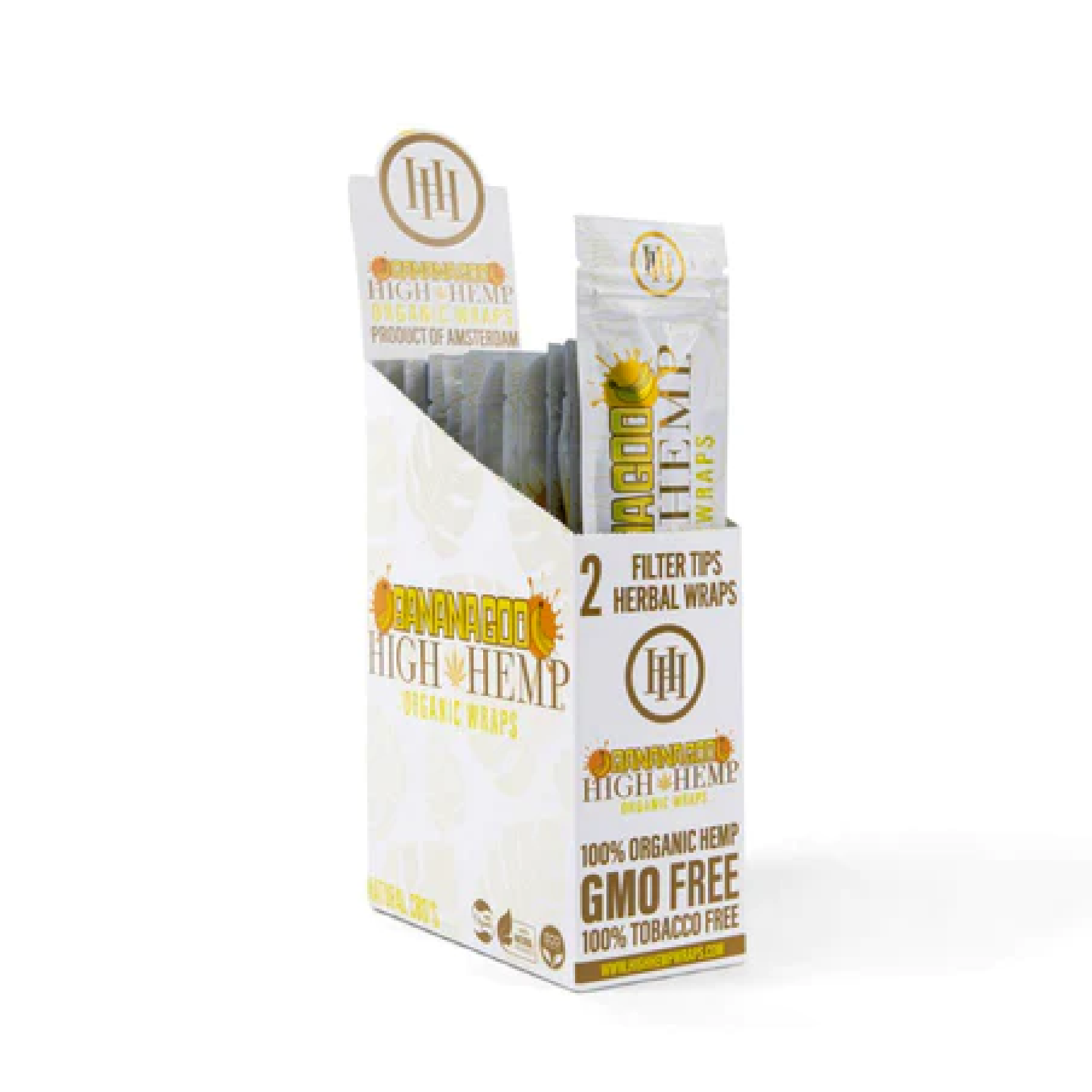 High Hemp Organic Wraps - BananaGoo (25 Pack)