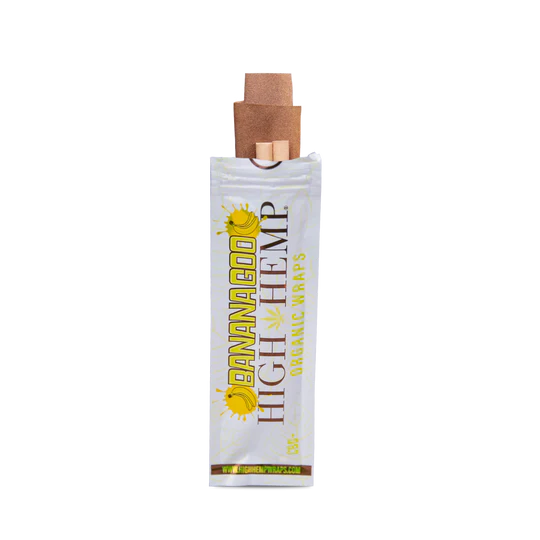 High Hemp Organic Wraps - BananaGoo (25 Pack)