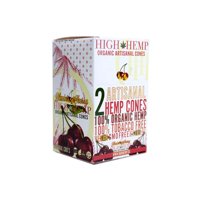 High Hemp Artisanal Wrap Cones - Blazin' Cherry (15 Pack)