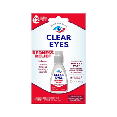 Redness Relief Eye Drops 0.2 oz (12 Pack)