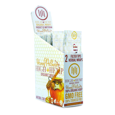 High Hemp Organic Wraps - HoneyPot Swirl (25 Pack)