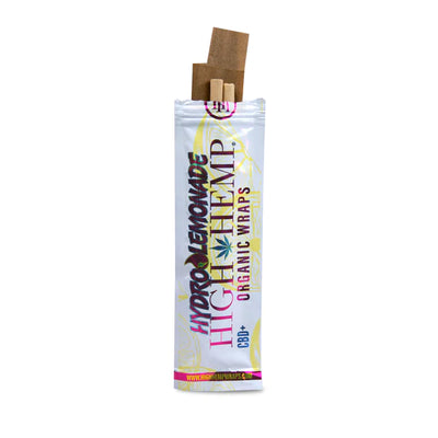 High Hemp Organic Wraps - HydroLemonade (25 Pack)