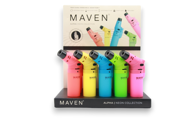 Maven Alpha Neon Collection Torches - 15 Count