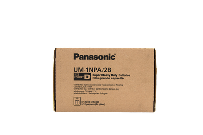 PANASONIC UM-1NPA/2B D 12 PACK 24 PIECES