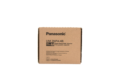 PANASONIC UM-3NPA/4B AA 12 PACK 48 PIECES