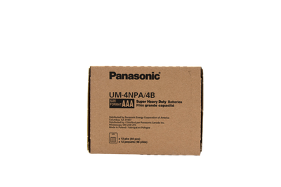 PANASONIC UM-4NPA/4B AAA 12 PACK 48 PIECES