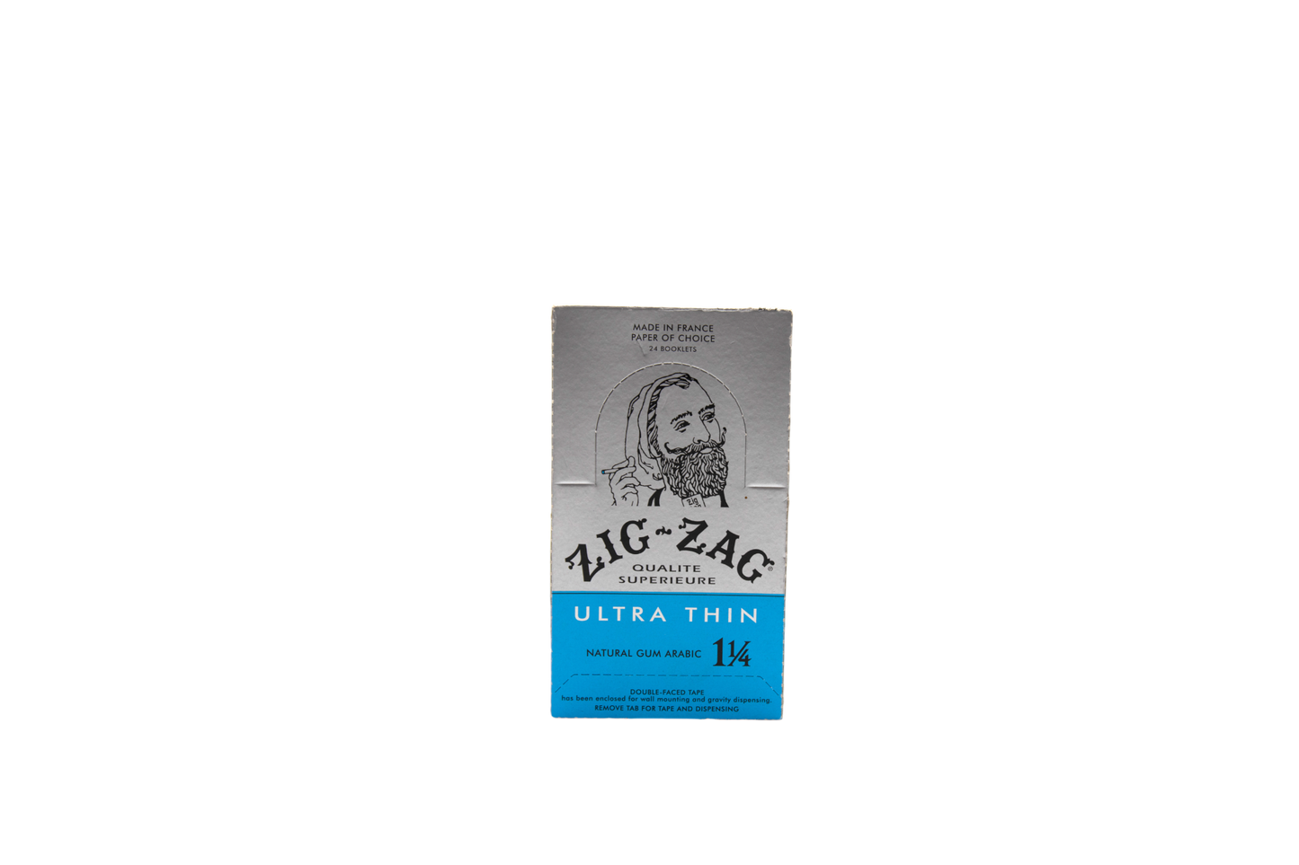 Zig Zag Ultra Thin Natural Gum Arabic 1 1/4 24 booklets