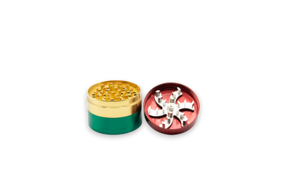 Red Yellow Green Metal Grinder 2