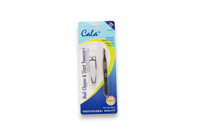 Cala Nail Clippers And Slant Tweezers