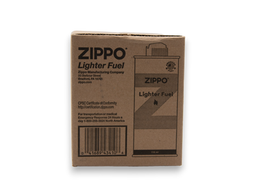 Zippo Lighter Fluid (12) 4 fl. oz. 118 ml Cans