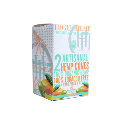 High Hemp Artisanal Wrap Cones - Maui Mango (15 Pack)