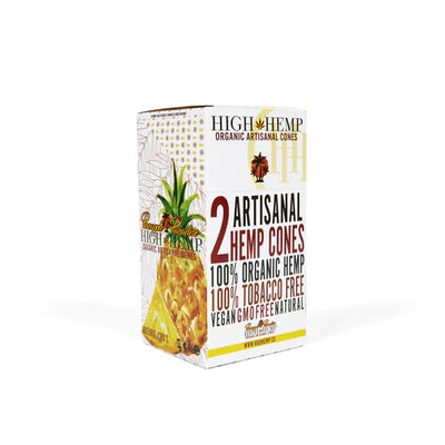 High Hemp Artisanal Wrap Cones - Pineapple Paradise (15 Pack)