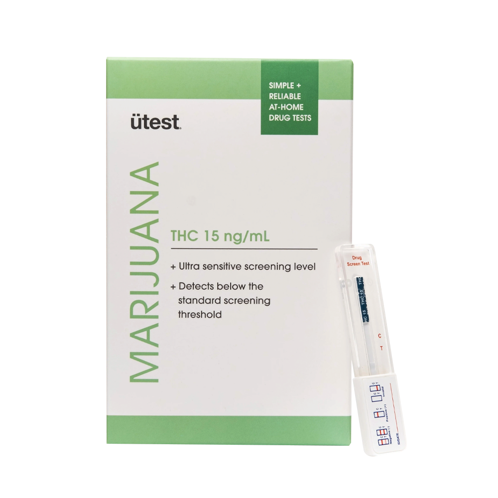 Marijuana THC 15 ng/mL Test Kit (Ultra-Sensitive Screening Level)