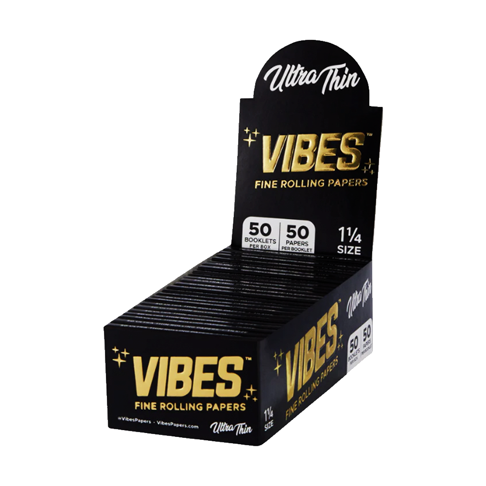 VIBES ULTRA THIN PAPERS BOX - 1.25"