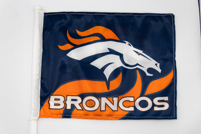 Denver Broncos Car Flags