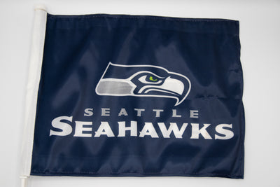 Seattle Seahwaks Car Flag