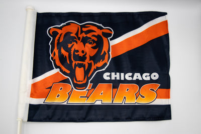 Chicago Bears Car Flags