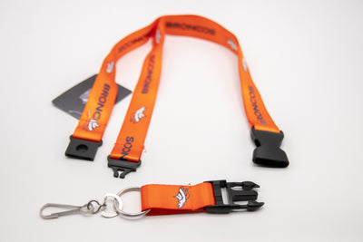 Denver Broncos 2-Piece Lanyard