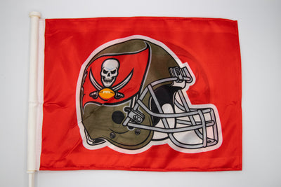 Tampa Bay Buccaneers Car Flag