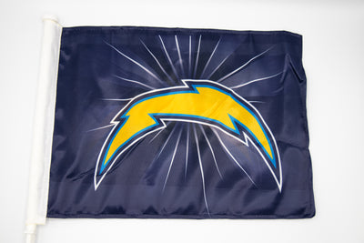 Los Angeles Chargers Car Flag