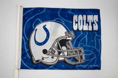 Indianapolis Colts Car Flag