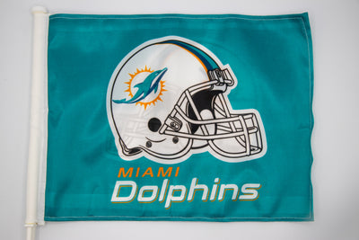 Miami Dolphins Car Flag