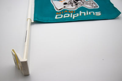 Miami Dolphins Car Flag