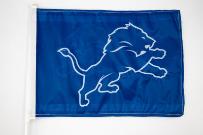 Detroit Lions Car Flag