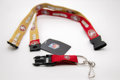 San Francisco 49ers 2-Piece Lanyard