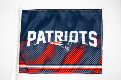 New England Patriots Car Flag