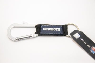 Dallas Cowboys Carabiner Climbing Keychain Bottle Opener