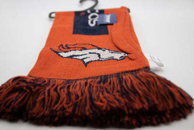 Denver Broncos Knitted Scarf