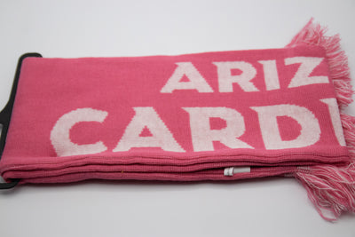 Arizona Cardinals Breast Cancer Awareness Knitted Scarf