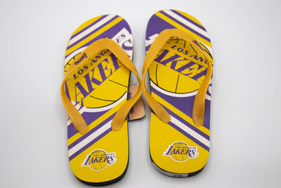 Los Angeles Lakers Flip Flops