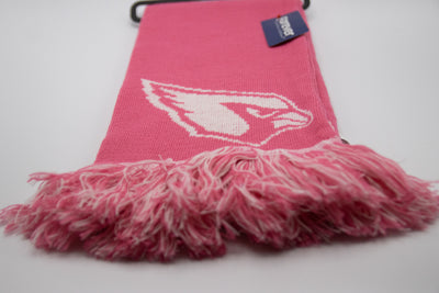 Arizona Cardinals Breast Cancer Awareness Knitted Scarf