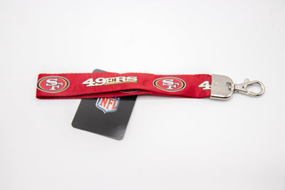 San Francisco 49ers Wristlet Keychain