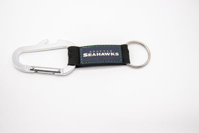 Seattle Seahawks Carabiner Climbing Keychain Bottle Opener