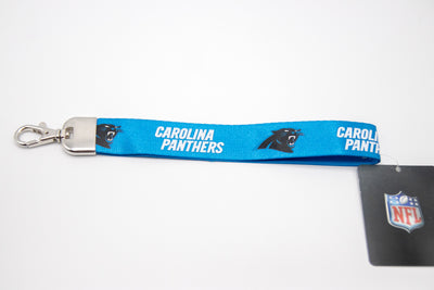 Carolina Panthers Wristlet Keychain