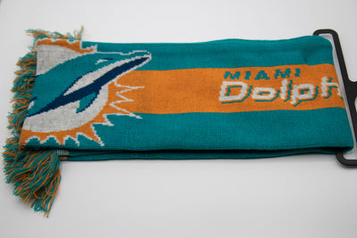 Miami Dolphins Knitted Scarf