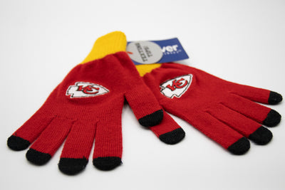 Kansas City Chiefs Texting Gloves