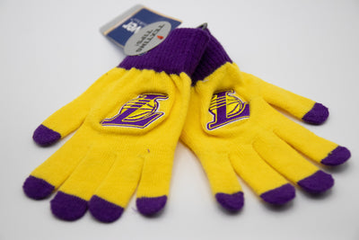 Los Angeles Lakers Texting Gloves