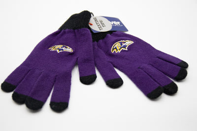 Baltimore Ravens Texting Gloves