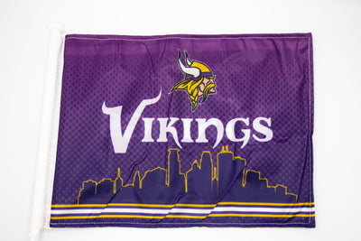 Minnesota Vikings Car Flag